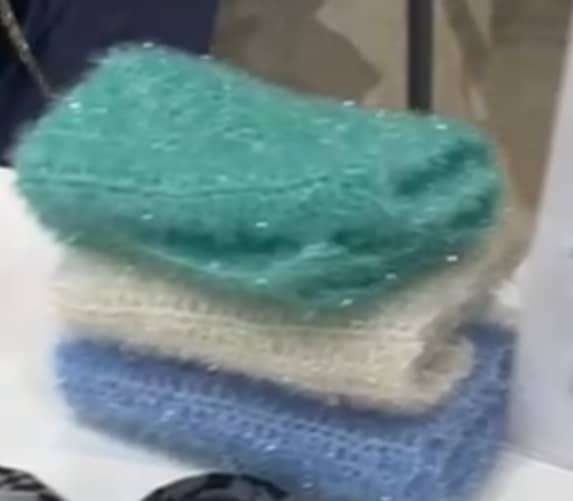 Gands de Douche doux et Étincelant